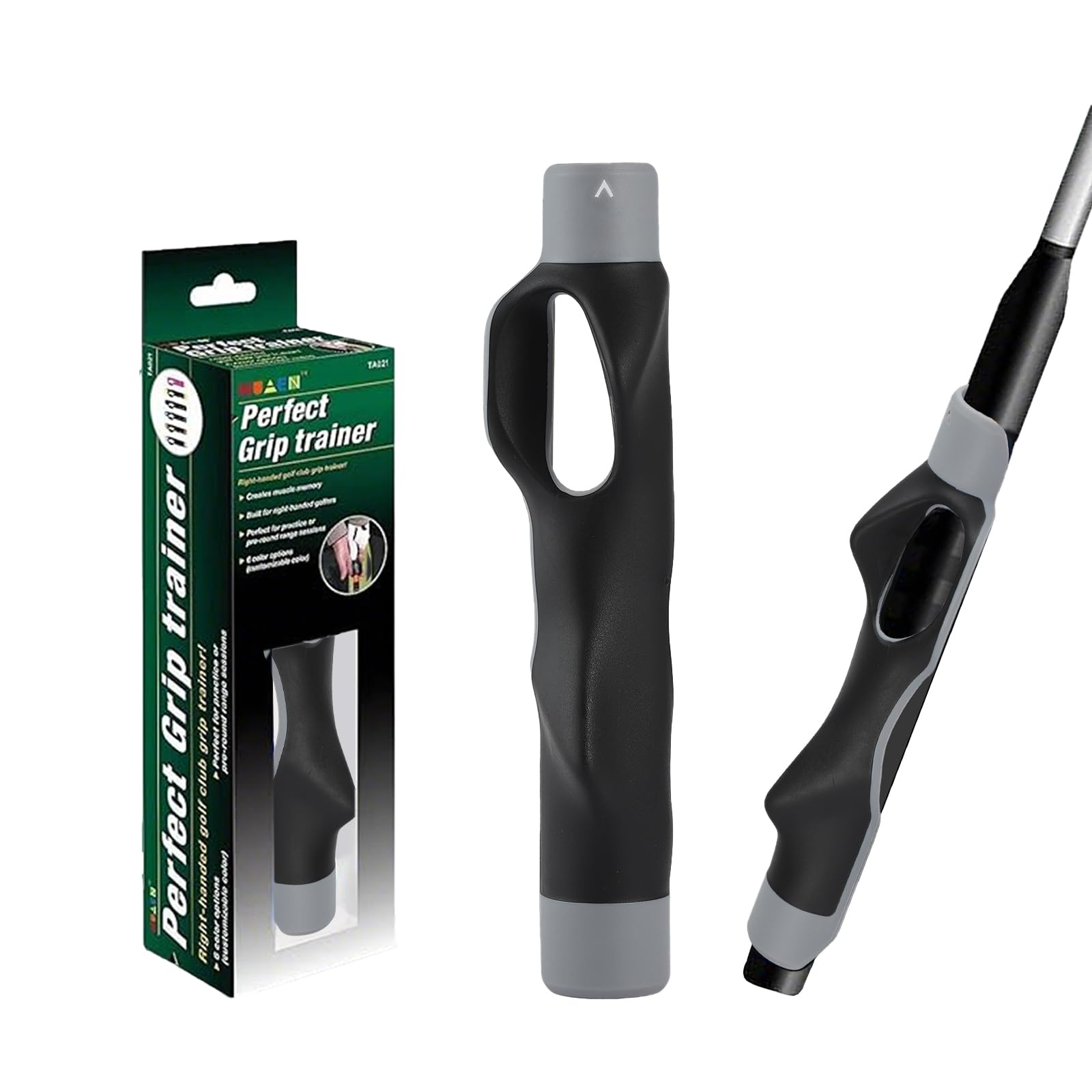 Golf Grip Trainer, Golf Club Grips, Golf Training Aid, Grip Trainer Golf to Help Train Correct Hand Position