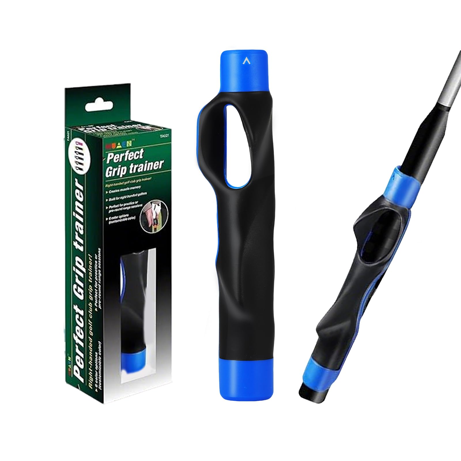 Golf Grip Trainer, Golf Club Grips, Golf Training Aid, Grip Trainer Golf to Help Train Correct Hand Position